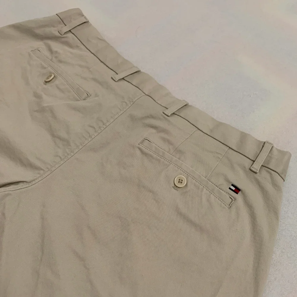 Tommy Hilfiger Men's Size 36‎ Khaki Tan Stretch Chino Shorts 9